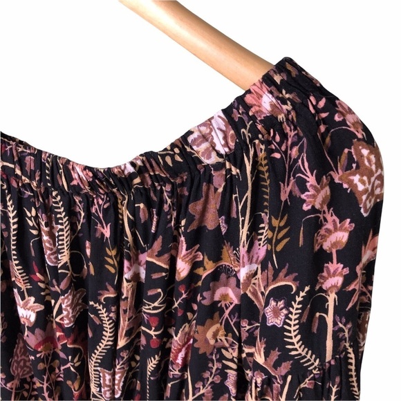 Free People Pretty and Free One Piece Shorts Romper Off the Shoulder Size Small - Picture 6 of 9